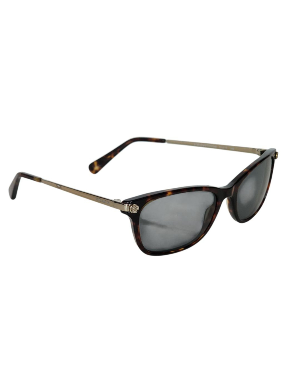 COACH HC6142 Dark Tortoise Shell Sunglasses Brown Black